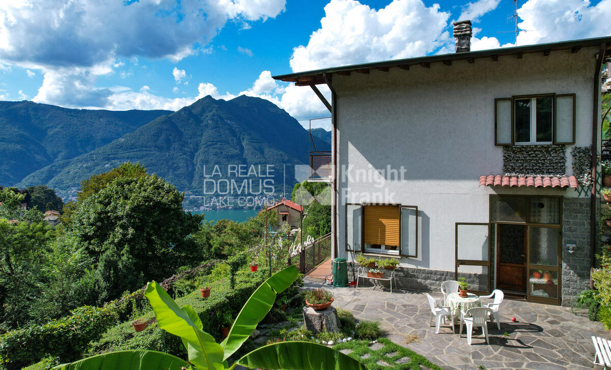 Entire property with lake view